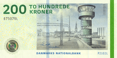 Coroana daneză, banii lumii