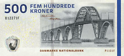 Coroana daneză, banii lumii