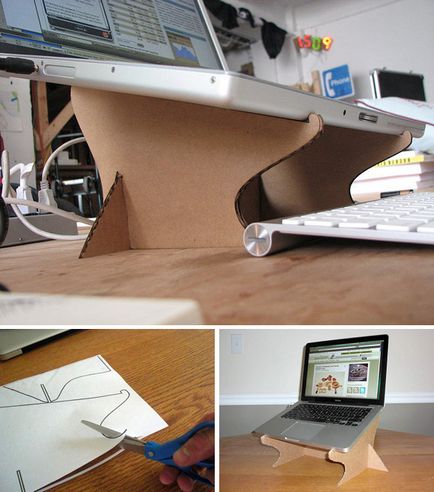 Realizam un stand de laptop din carton, pro manual