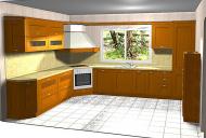 Дизайн кухні в приватному будинку з вікном, дизайн кухні - фото, опис, поради