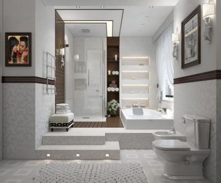 Дизайн невеликої ванної кімнати облаштування, інтер'єр, фото, ремонт