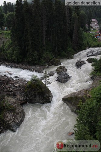 Dombai, Karachay-Cherkessia, Rusia - 