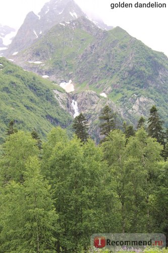 Dombay, Karachay-Cserkesz, Oroszország - „Dombai 2015 legszebb hegyei Oroszországban! Mi van itt a nyár