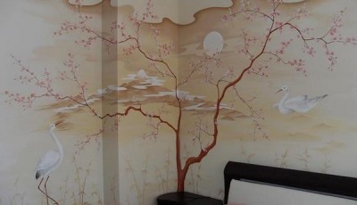 Wallpaper-uri Sakura în interior, fotografie