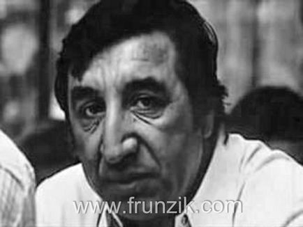 Frunzik Mkrtchyan cauza decesului lui Frunze Märtschyan, actor, zvonuri, bârfe, povești