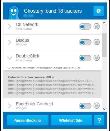 Ghostery - forum pentru forumuri