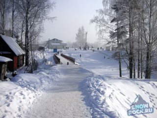 Гірськолижний курорт - юки парк - ленінградська область - карта схилу і фото