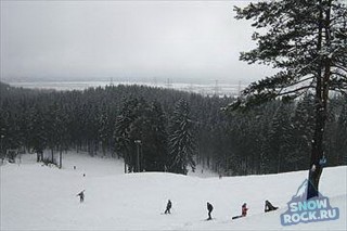 Гірськолижний курорт - юки парк - ленінградська область - карта схилу і фото