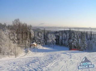 Гірськолижний курорт - юки парк - ленінградська область - карта схилу і фото