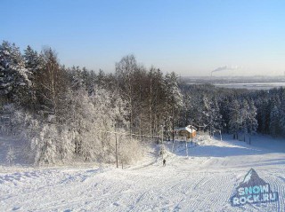 Stațiune de schi - parc yucca - regiunea Leningrad - harta pârtiei și fotografie