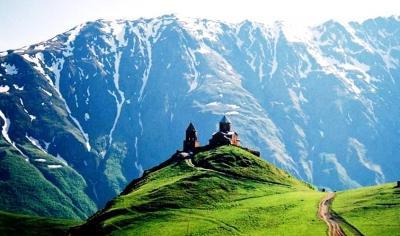 Georgia, Kazbegi atracții și fotografii