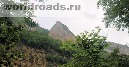 Гуамское ущелині - краснодарський край, Апшеронський район, дороги світу