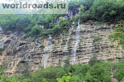 Гуамское ущелині - краснодарський край, Апшеронський район, дороги світу