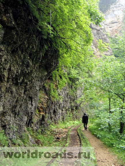 Гуамское ущелині - краснодарський край, Апшеронський район, дороги світу