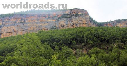 Гуамское ущелині - краснодарський край, Апшеронський район, дороги світу