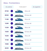 Ibiza - Formentera - cum ajungeți cu mașina, trenul sau autobuzul, distanța și timpul