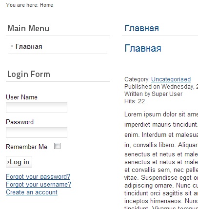 Інструкція по налаштуванню русифікації joomla cms