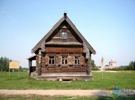 Hut, torony, kastély - a belső a régi orosz stílusban modern élet, az ötletek javítani