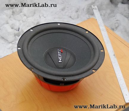 Efectuarea unui subwoofer auto - elementele de bază ale acusticei