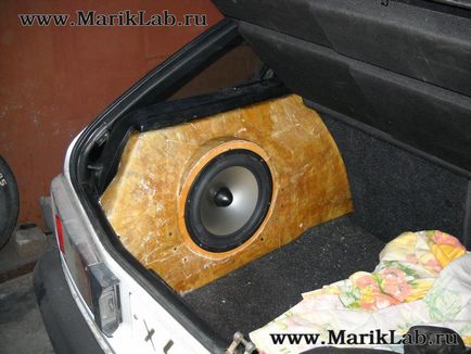 Efectuarea unui subwoofer auto - elementele de bază ale acusticei