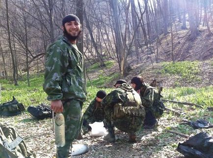 Як інгушські терористи облаштовують побут в лісі