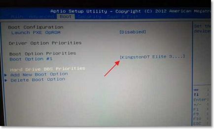 Mivel az ASUS laptop, hogy a BIOS-ban az USB-meghajtó van néhány tipp a Windows 7 telepítése