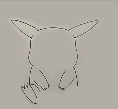 Cum de a desena un piceman pikachu creion cu pic de pas și imagini de pe desktop pentru drum liber