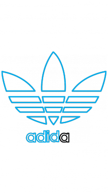 Cum de a desena un semn adidas în creion în etape