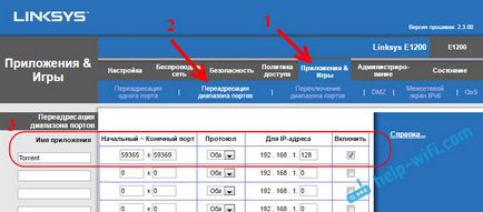 Cum să deschideți porturile pe un router linksys (cisco)