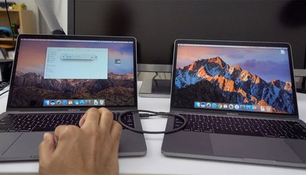 Cum de a conecta doi macbook pro unul la altul folosind Thunderbolt 3, - știri din lume de mere