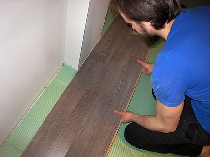 Як покласти ламінат кладемо чистову підлогу