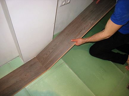 Hogyan tegye laminált padló tegye a befejezés