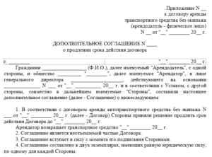 Як правильно продовжити договір оренди квартири додаткову угоду, зразок, закони і права