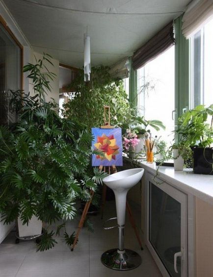 Як створити зимовий сад в своїй квартирі відео