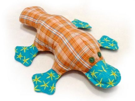 Cum să coaseți o jucărie de platypus