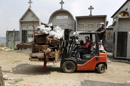 Cum se aranjează cimitirele din Guatemala, așa cum sa făcut