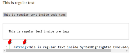 Cum se introduce un eșantion de cod în intrările și pe paginile de plugin wordpress 7
