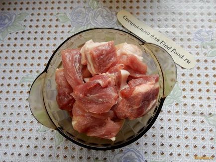 Cartofi cu carne de porc în cuptor rețetă cu o fotografie