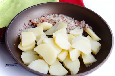 Картопля з беконом - покроковий рецепт з фото як приготувати
