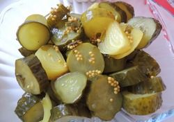 Konzervált uborka mustár bab receptet vetőmag, paradicsom, fotó, videó