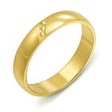 Купити золоту обручку ніжність trf-411274 в інтернет магазині злато