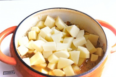 Курячі шлунки з картоплею - покроковий рецепт з фото як приготувати