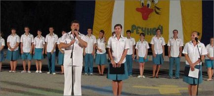 Tabăra de vară Artek pentru copii în Crimeea