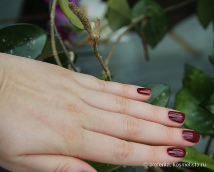 Л'Етуаль лак для нігтів gel effet 607 gel rouge brique відгуки