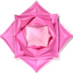 Lotus schema de origami pas cu pas de instruire