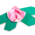 Lotus schema de origami pas cu pas de instruire