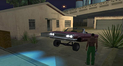 Lowriding a GTA San Andreas-