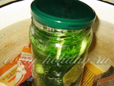 Pickles mustárral szemes recept