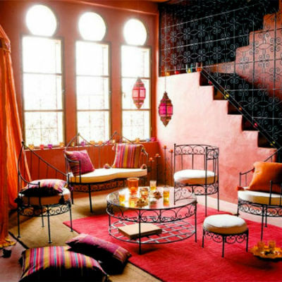 Interiorul marocan - o notă fermecătoare de stil!