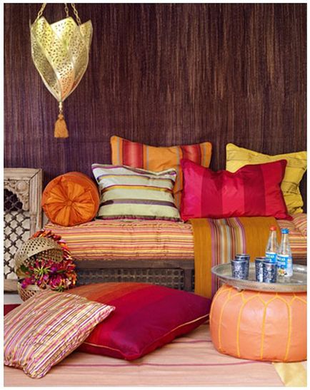 Stilul marocan în interior, design interior, decor cu propriile mâini